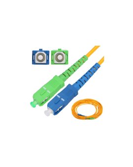 Patchcord Jednomodowy, Simplex, G657A1, 3mm, 0,5m Extralink SC/APC-SC/UPC