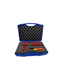 Nasadki imbusowe izolowane 1000V / 4-5-6-8-T / 41234 WIHA / W203 ENERGOTYTAN