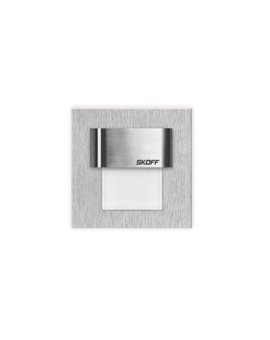 Oprawa LED 0.4W 10V IP20 TANGO MINI szlif biała 02-01-02-01-0120