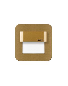 Oprawa ścienna LED 0,8W IP20 IIIkl. mosiądz mat SALSA ML-SAL-M-H-1-PL-00-01