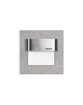 Oprawa LED 0.8W 10V IP20 TANGO szlif biała 02-01-02-01-0159