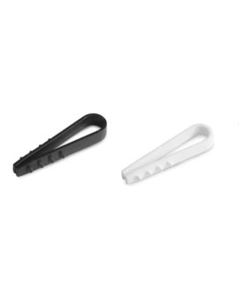 uchwyt szybkiego montażu 10mm 100 sztuk białe
