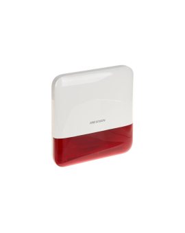 BEZPRZEWODOWY SYGNALIZATOR ZEWNĘTRZNY DS-PS1-E-WE/RED AX Hikvision