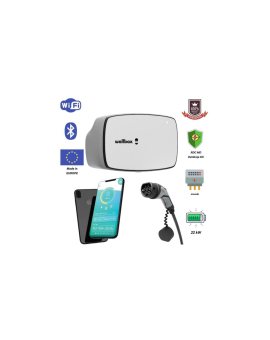 EVSE Stacja ładowania Wallbox Commander 2S 5m Biały