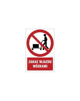 ZNAK - GC066 Zakaz wpuszczania zwierząt na trawnik 50 x 75 cm FS - Folia samoprzylepna foto.