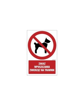 ZNAK - GC067 Zakaz wstępu z lodami 25 x 37,5 cm TS - Płyta TD foto.