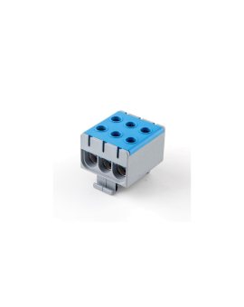 Listwa zaciskowa LZT w korpusie niebieska Cu:2,5-50mm2, Al:6-50mm2 E.4143/N