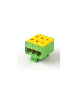Listwa zaciskowa LZT w korpusie żółto-zielona Cu:2,5-50mm2, Al:6-50mm2 E.4143/Ż-Z