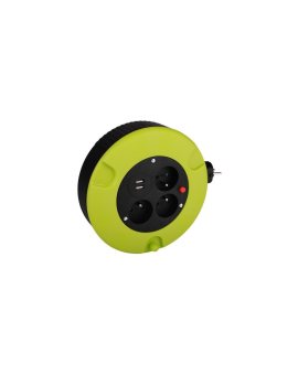 Przedłużacz bębnowy 5m z USB GW-0176