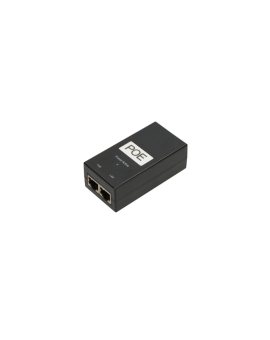 Zasilacz PoE 48V, 0,5A, 24W, Gigabit, kabel w zestawie 802.3af/at Extralink POE-48-24W-G