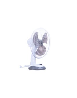 Wentylator biurkowy średnica 30 cm biały 30W 3 prędkości przewód 1, 5m VO0024