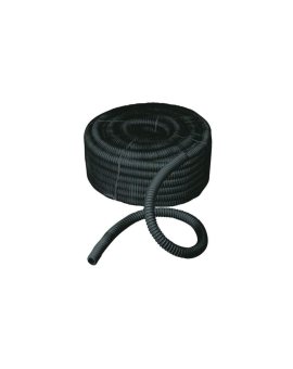 Rura spiralna wysokoelastyczna czarna 320N samogasnąca PVC +5C +60C PV UV fi 16 /30m/ ECGFE16N