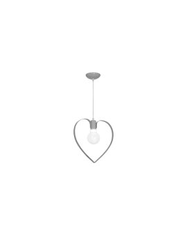 Lampa wisząca AMORE GREY 1xE27 MLP9822 Milagro