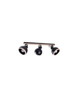 Lampa sufitowa OVAL BLACK 3xE27 MLP8658 Milagro