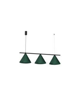 Lampa wisząca CAPITAL BLACK GREEN 3XGX53 MLP1530 Milagro