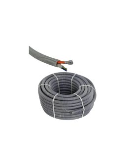 Peszel z Pilotem Rura karbowana do kabli RKGL 16/11mm 320N Szary 50m AKS