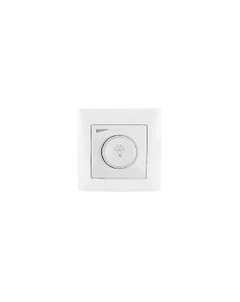 Ściemniacz Obrotowy Włącznik Regulator LED 200/600W Biały WESA LC-36A