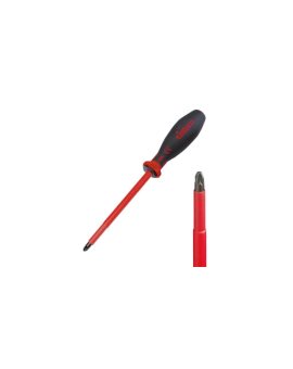Wkrętak izolowany krzyż 100mm napięcie probiercze 1000V PZ 2