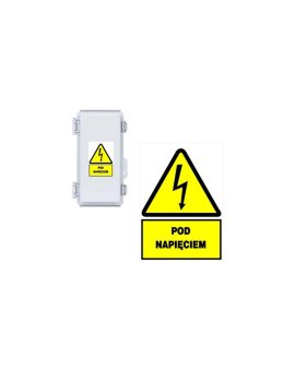 Trytyt Tablica samoprzylepna 105x148 POD NAPIĘCIEM NO2-PN