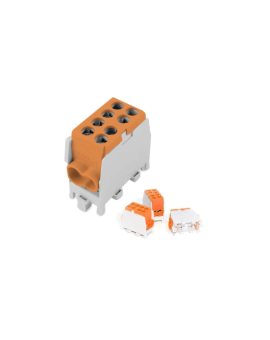 Trytyt Zacisk odgałęźny HLAK-35-1/2BR brązowy