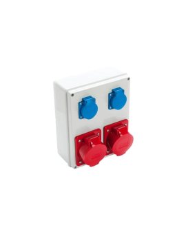 VIPLAST Rozdzielnica Gniazdo 2x32/5 + 2x250V