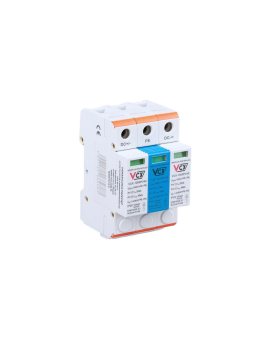 VCX Ogranicznik przepięć fotowoltaiczny DC klasy T2 (C) 3P 1000V PV40 GDT