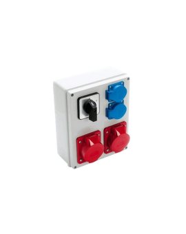 VIPLAST Rozdzielnica Gniazdo 2x16/5 + 2x250V + I-0