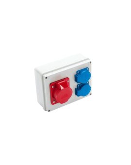 VIPLAST Rozdzielnica Gniazdo 16/5 + 2x250V