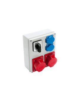 VIPLAST Rozdzielnica Gniazdo 32/5 + 16/5 + 2x250V + I-0