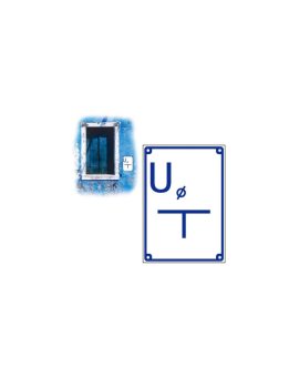 Trytyt Tablica orientacyjna przyłączenia uziomu 140x200 TODW-6