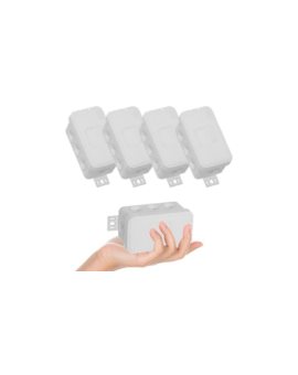 VIPLAST Puszka V8 Bryzgoszczelna Biała IP54 5 Sztuk