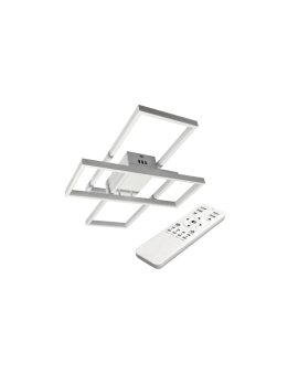 Lampa Sufitowa Żyrandol LED LVT 72W CCT GALAXIS ORION Biały + Pilot Sterujący