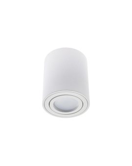 Oprawa Natynkowa HALOGENOWA Spot Tuba Ruchoma AMAT-M GU10 LUMILED Okrągła Biała 84mm