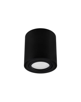 Oprawa Natynkowa HALOGENOWA Spot Tuba Ruchoma AMAT-M GU10 LUMILED Okrągła Czarna 84mm