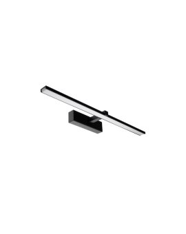 Lampa nad Lustro VENUS Kinkiet LED Łazienkowa 12W 840lm Czarna Neutralna 60 cm