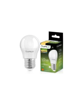 Żarówka LED P45 E27 10W = 100W 990lm 3000K Ciepła 180 Mleczna CCD LUMILED