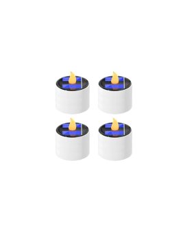 4x Lampa Solarna Ogrodowa LED 3000K IP44 Świeca FERO Lumiled