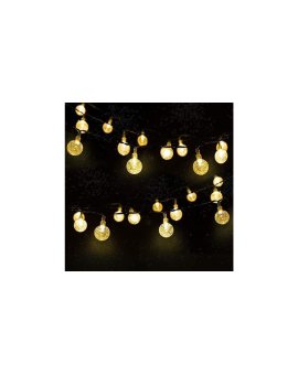 Girlanda Solarna Ogrodowa 100x LED Ozdobne Kuleczki 21.8m Ciepła 3000K GALLA2 Lumiled