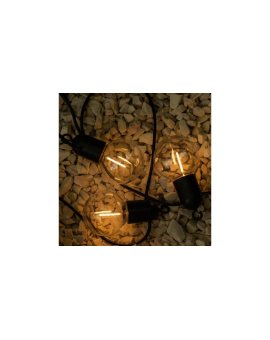 Girlanda Solarna Ogrodowa 20x LED Ozdobne Kuleczki 11.58m 3000K Ciepła LOVO Lumiled