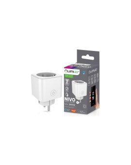 Inteligentne Gniazdko WiFi Watomierz Programator Timer TUYA SMART NIVO Lumiled