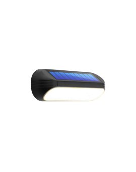 Lampa Solarna Ogrodowa LED Kinkiet Ścienny Elewacyjny 3000K + RGB KEOS Lumiled