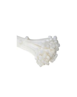 Opaska Zaciskowa Kablowa Mocna 3.6x150mm biała 100 sztuk Lumiled