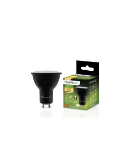 Żarówka LED GU10 3W = 25W 270lm 3000K Ciepła 120 Czarna Lumiled