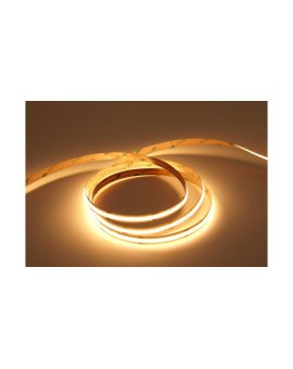 UQS-COB-12W-WW2K7-24V-50m Profesjonalna taśma LED COB 12W 24V, biała ciepła 2700K, IP20, 50m