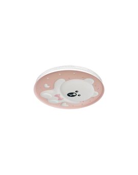 Plafoniera BEAR PINK 34W LED Ø490 mm RÓŻOWY Neutralna 4000K 34W LED IP20 ML0247