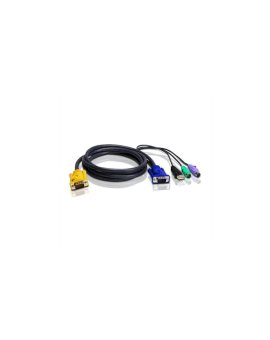 ATEN 2L-5303UP Kabel połączeniowy PS/2 VGA, czarny, 3 m
