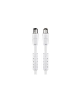Kabel antenowy (80 dB), filtr ferrytowy, podwójne ekranowanie - Długość kabla 1.5 m