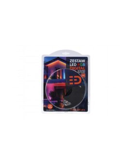 Zestaw led Digital RGB 24W 150led IP65 blister