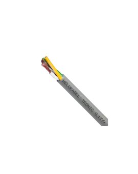 Kabel sterowniczy TRONIC LIYY 4x0, 34mm2 szary 500V olejoodporny linka Helukabel /500m/