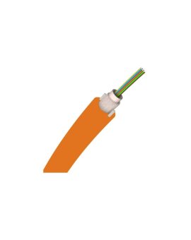 Kabel światłowodowy DAC 2 włókna SM 9/125 G.657.A1 zewnętrzny do ziemi pomarańczowy FIXNET /2000m/